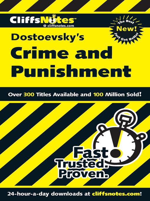 Title details for CliffsNotes on Dostoevsky's Crime and Punishment by James L Roberts - Available